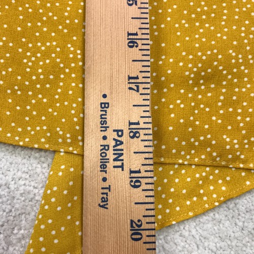 Top Urban Outfitters para mujer grande amarillo mostaza corbata frontal lunares profundo cuello en V - Imagen 15 de 15