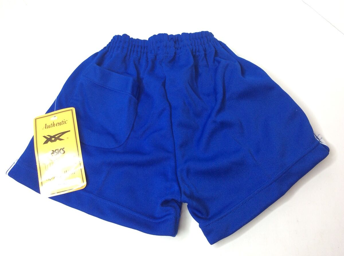 Vintage Asics Tiger Sports Wear Blue White Athletic Shorts Vintage Asics Tiger Sports Wear Blue White Athletic Shorts