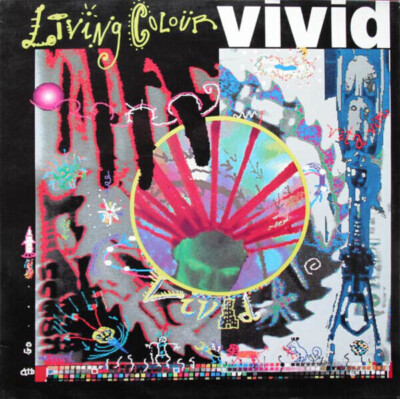 Living Colour Vivid NEAR MINT Epic Vinyl LP