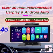Espejo retrovisor DVR para tablero de instrumentos de coche Carplay y Android cámara de tablero automático Android 10