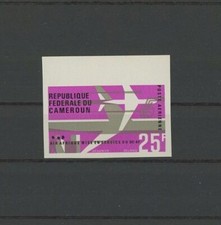 KAMERUN UNGEZ&Auml;HNT !! 1966 LUFTFAHRT AIR AFRIQUE DOUGLAS DC-8 RAR !! h6877