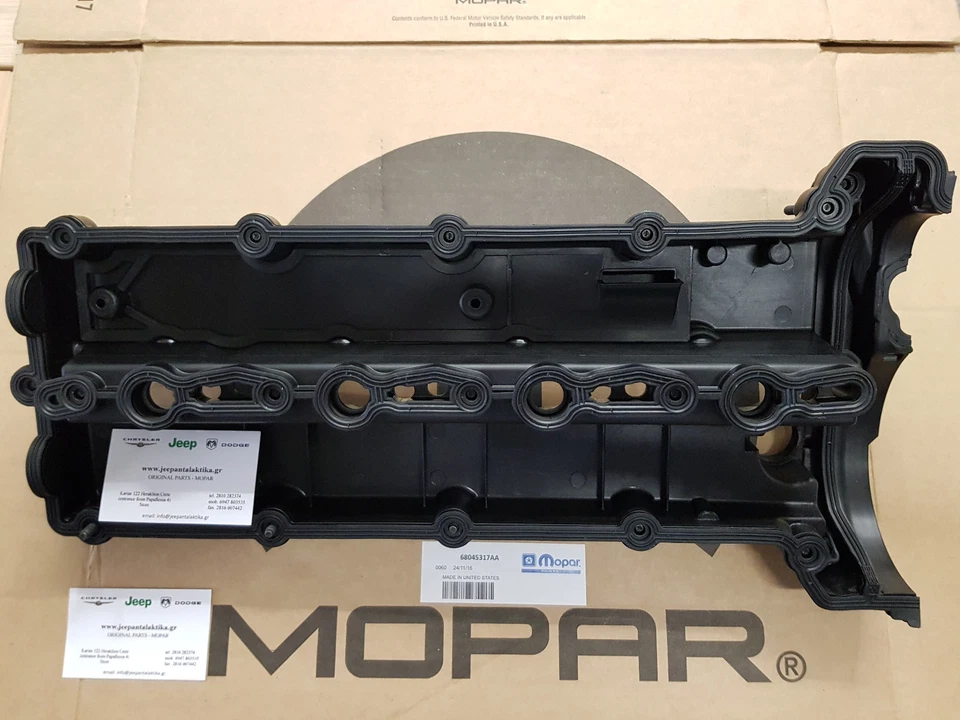 Unidad de cubierta de válvula Chrysler Grand Voyager RT 2.8CRD 2008-2015 MOPAR 68329321AA Foto 2 de 2