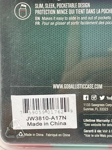 Ballistic Juwel Durchsichtig Schutzhülle für Samsung Galaxy S6, Schwarz - Bild 4 von 8