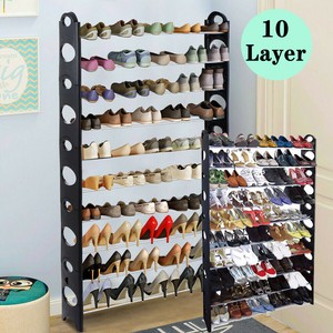 Details About 10 Layers 50 Pairs Portable Rack Room Shoes Closet Storage Shelf Organizer