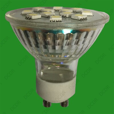 2x 3W GU10 Epistar SMD 5050 LED Spot Light Bulbs 2700K Warm White Lamps