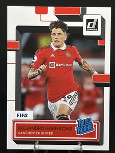 ALEJANDRO GARNACHO 2022-23 Panini-Donruss Soccer FIFA Rated Rookie #199 Man. Utd