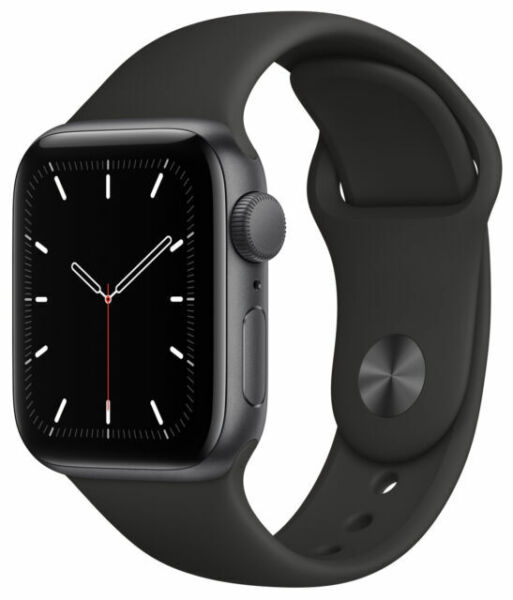 Apple Watch SE 40mm Space Gray Aluminum Case with Black 