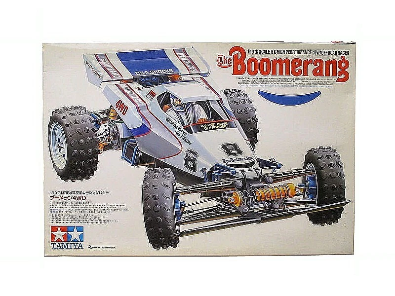 TAMIYA 1/10 #58418 The Boomerang 4WD Racing Buggy Model Kit w