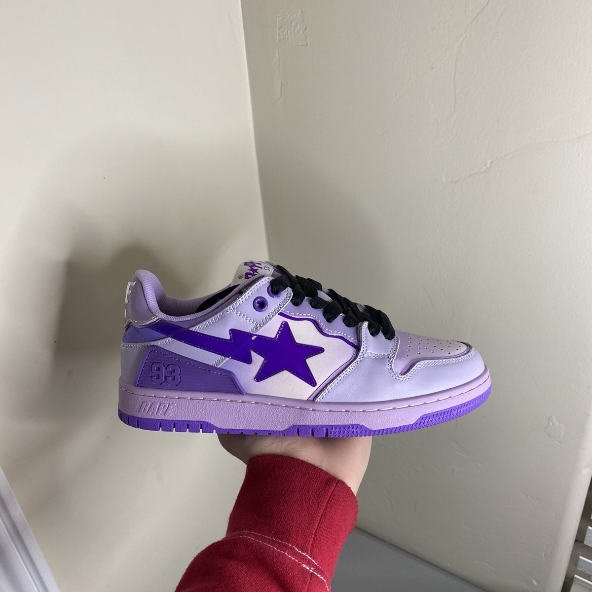 超美品A BATHING APE®︎ BAPE SK8 STA #1 Purple 超美品A BATHING APE®︎ BAPE SK8 STA #1 Purple A BATHING APE®