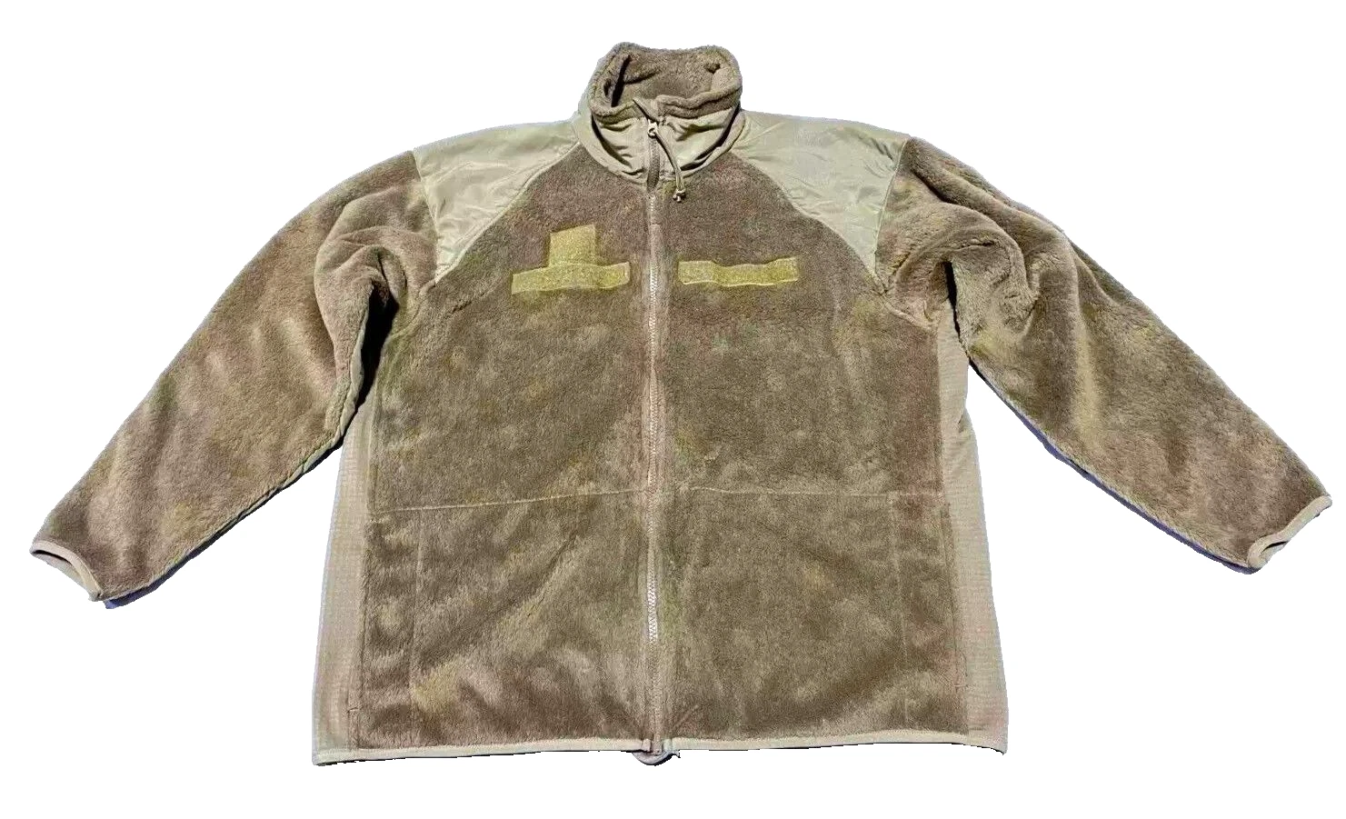 US Military Gen III Polartec Cold Weather Fleece Jacket COYOTE FULL ZIP VGC