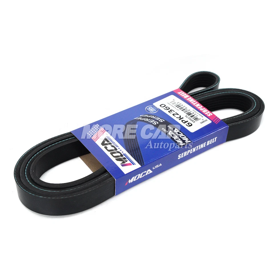 Serpentine Belt Component Kit for 03-08 Chevy Express Silverado GMC Sierra Yukon - Image 3 of 4