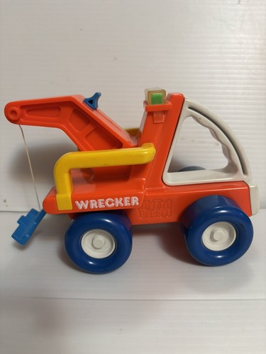 Vintage 80s Buddy L Wrecker Tow Truck Kids Toy Vehicle Excellent Condition - Picture 2 of 5
