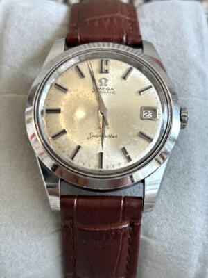 Omega Seamaster Vintage Date Automatic Mens Watch Authentic