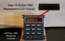 New Lcd Screen Replacement For Bmw E30 E28 E24 13 Button Obc Clock Bc2