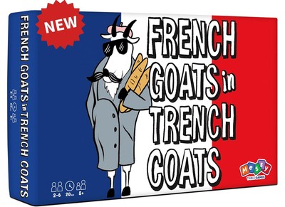Messy Table Games French Goats in Trench Coats | Exciting Trick Taking Game |...