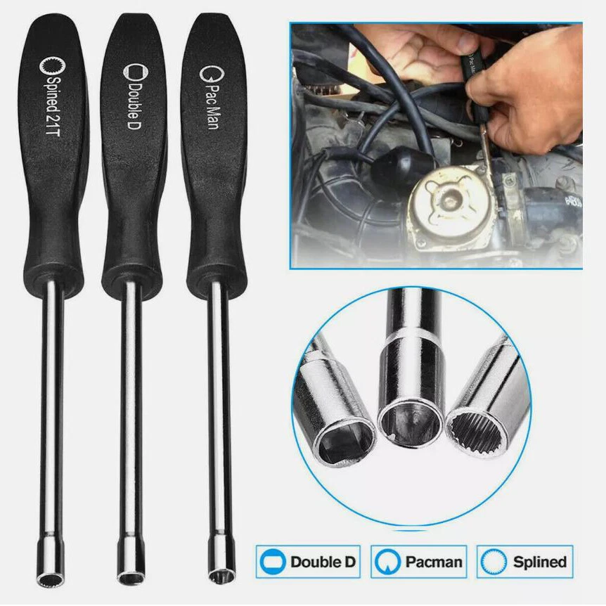 3x Carburetor Adjustment Tool Screwdriver 2 Cycle Poulan Husqvarna Craftsman Kit