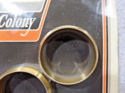 VINTAGE HARLEY DAVIDSON NOS COLONY BRASS INTAKE MANIFOLD SEALS SET