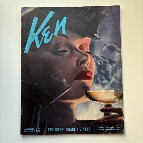 Ken Magazine 8 Sept 1938 V. 2 No. 5 For Sweet Charity’s Sake - Picture 1 of 15