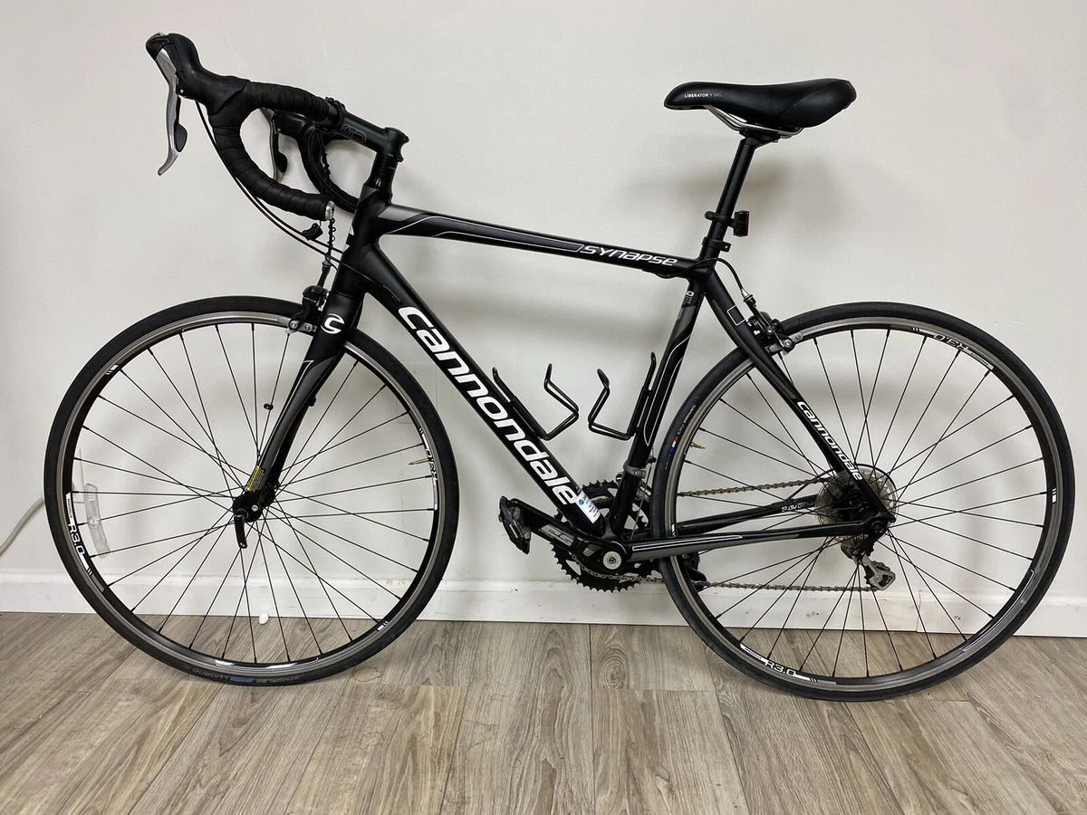 2005-14 Cannondale Synapse EN 14781 Size 54cm 10-Speed Road Bike - Black -