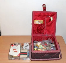 Large Sewing Kit Lot Threads Scissors Pins Needles – Pre-Owned Essentials