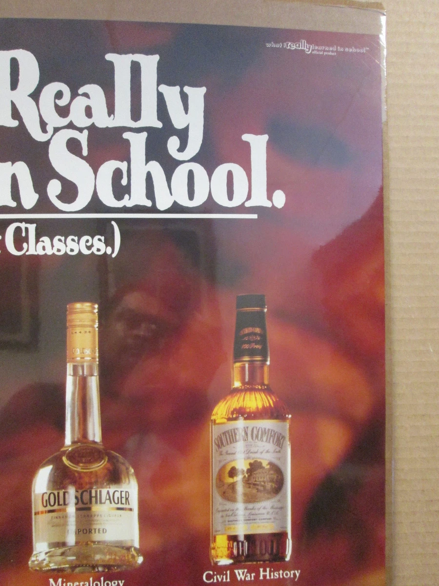 Пару постеров старой рекламы алкоголя. Ликеры  Goldschlager История,Алкоголь,Ликеры,Реклама