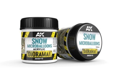 Snow Microballoons   100ml (Acryl) von AK-Interactive AK8010 Schnee Pulverschnee