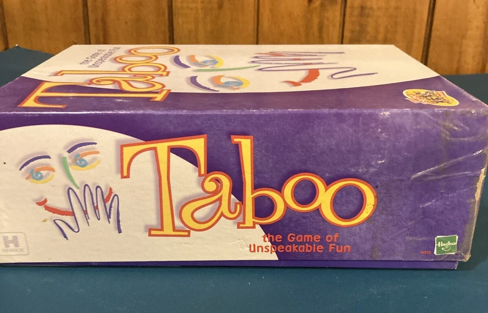 TABOO Board Game 1989 Milton Bradley Unspeakable Fun Complete - Image 3 of 4