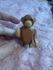 Vintage Fisher Price Little People Monkey Zoo Circus Train Animal Toy Figure