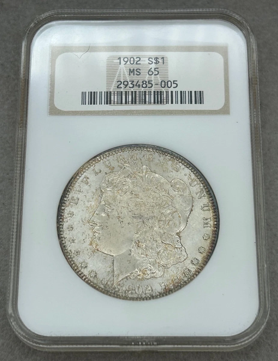 1902 Year Grade MS 65 Morgan Dollars (1878-1921) for sale | eBay
