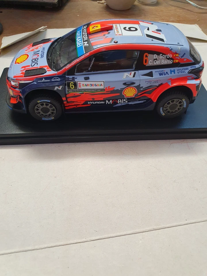 Hyundai I20 Coupe' WRC 1/24 Edizione edicola - Immagine 2 di 4