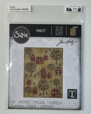 Sizzix Thinlits Tim Holtz Die Set - COUNTRYSIDE 665558 - Free Ship
