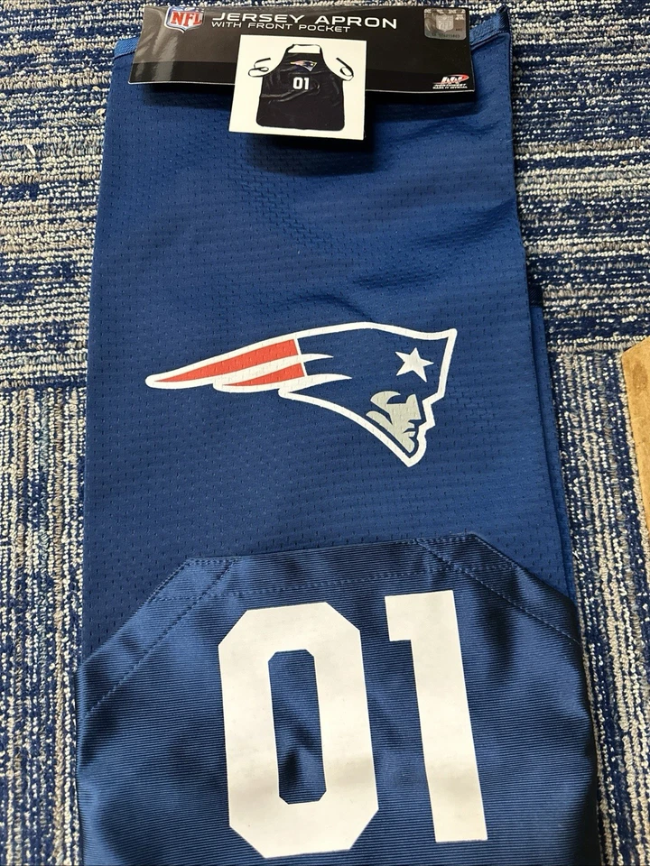 Delantal de cocina Northwest Company New England Patriots Jersey 27,5" x 34" Foto 3 de 3