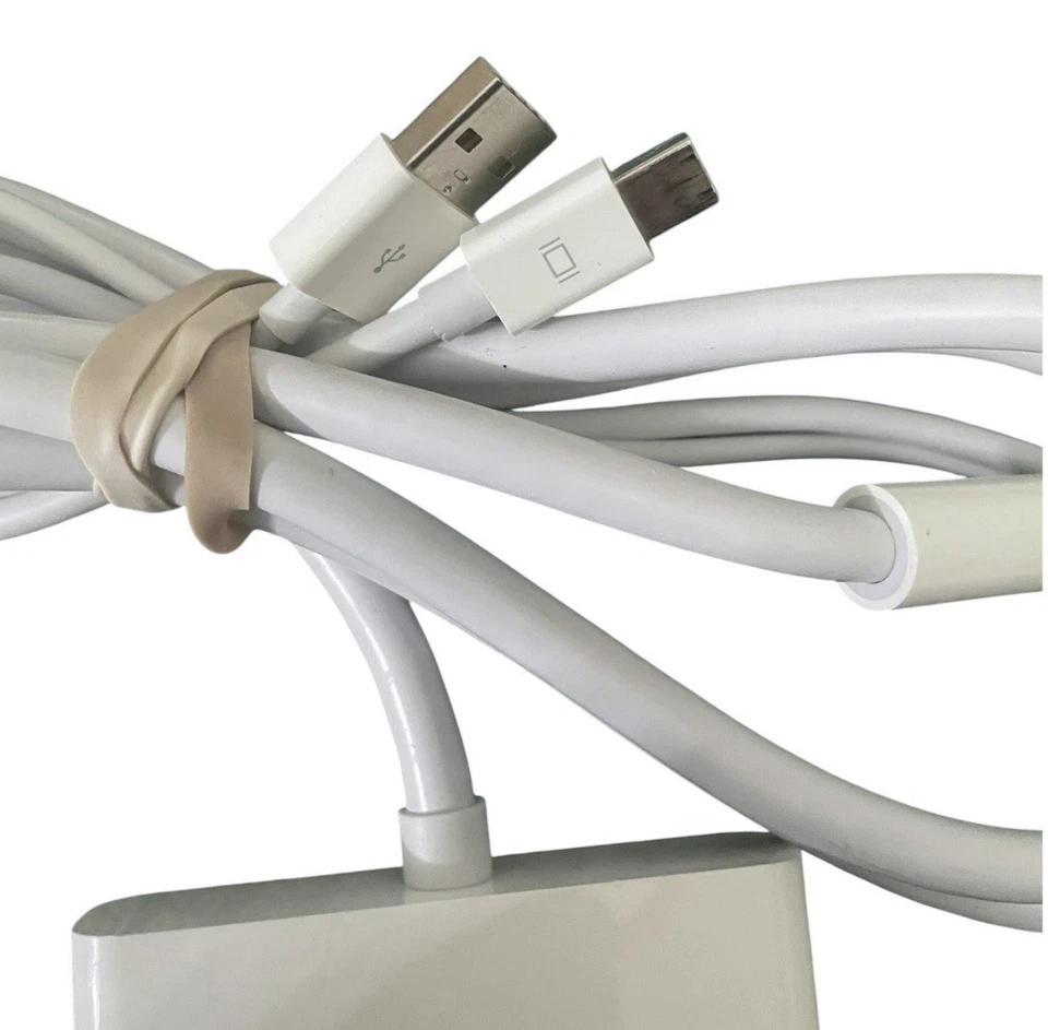 Apple A1306 Mini DisplayPort Display Port to Dual-Link DVI Video Adapter - Image 2 of 2