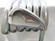 Used Edel Forged Iron Set 4-PW True Temper AMT Black S300 Stiff Steel Shafts