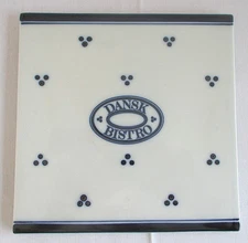 Dansk Bistro Fredriksborg Blue Japan Square Trivet