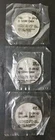 1993, 1994, and 1996 $1 American Silver Eagle Dollars in Littleton Packets