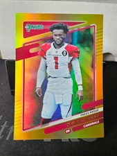 2021 Donruss Football Premium Gold Press Proof #245 Variation Kyler Murray
