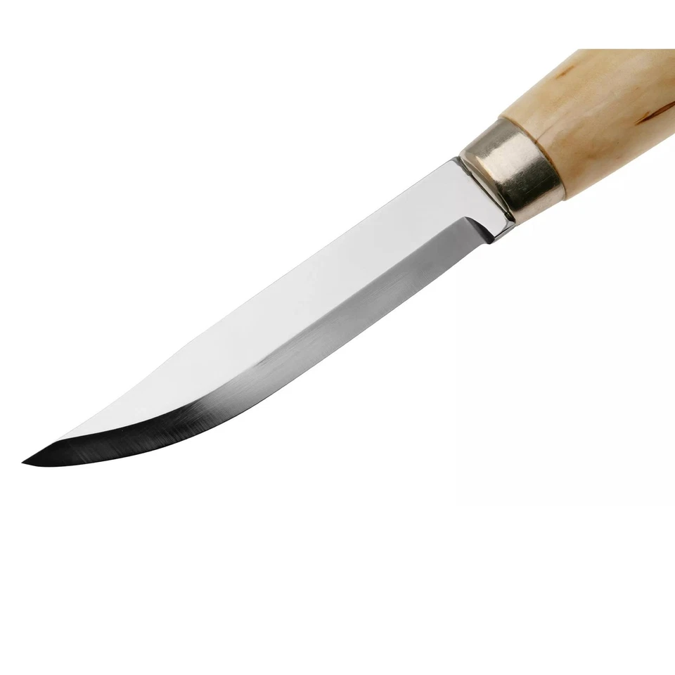 Marttiini Lynx 131 Jagdmesser 11cm Edelstahlklinge Lederscheide Braun - Bild 4 von 4