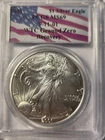 2001 WTC Ground Zero American Silver Eagle Recovery Coin PCGS MS 69 Rare Graded!