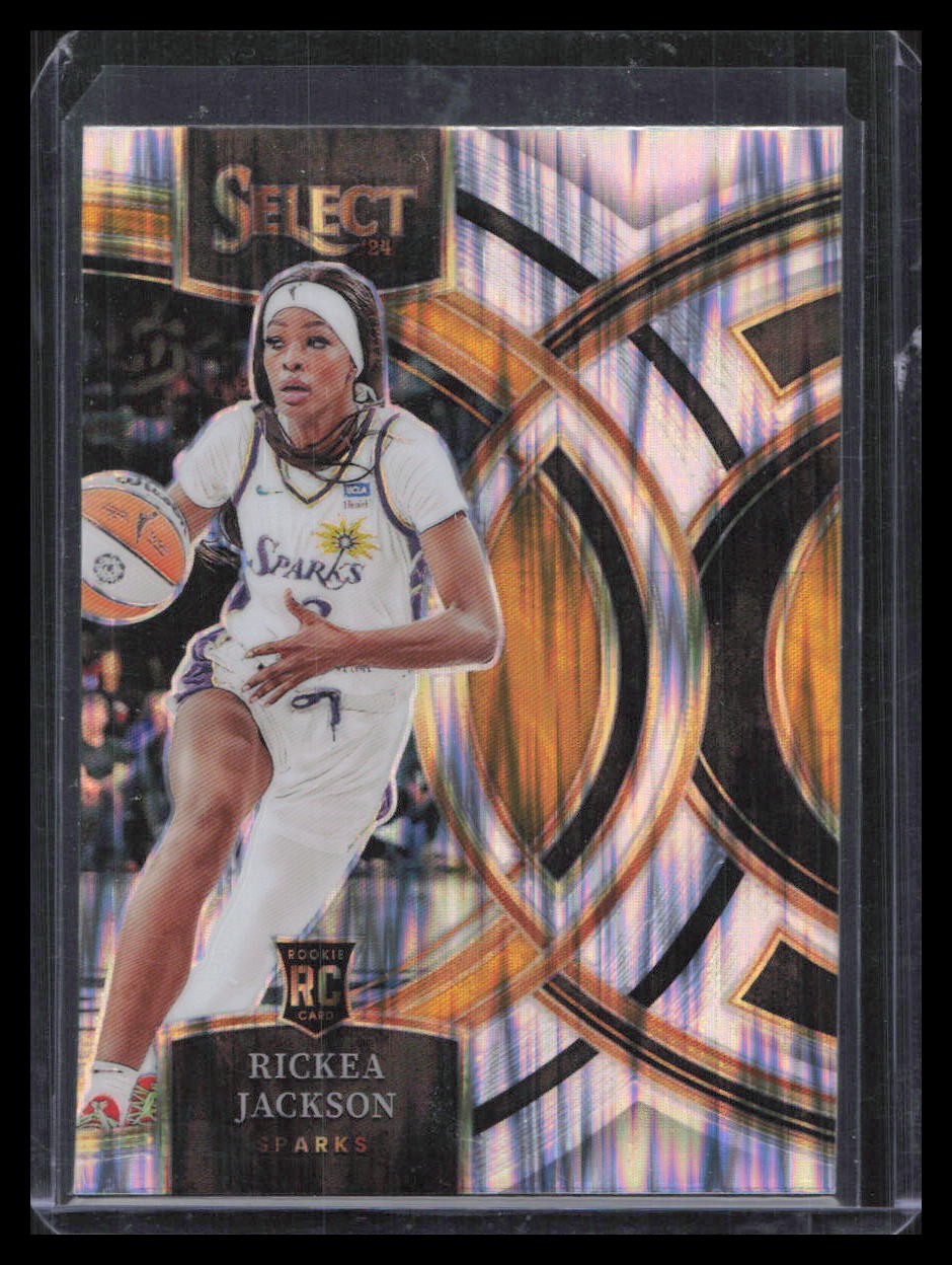 2024 Panini Select WNBA #127 Rickea Jackson Prizms Silver Flash