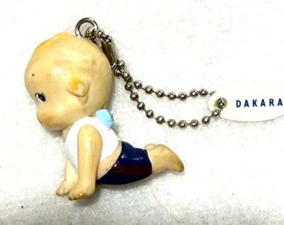 ROSE O'NEILL Kewpie Mini mascot figure Retro Vintage Japan anime Dakara Keychain