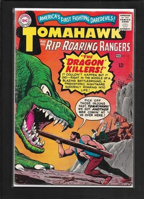Tomahawk #102 (1966): ''The Dragon Killers!'' Silver Age DC Comics! FN- (5.5)!