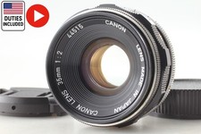 [Exc+5] Canon 35mm f/2 Lens For LTM L39 Leica Screw Mount Rangefinder From JAPAN