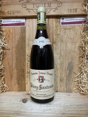 1 Fl. Domaine Prieur-Brunet Santenots Volnay Premier Cru 1982 mit 0,75ltr