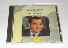 CD SANDOR KONYA SINGS PUCCINI ARIAS MADE IN JAPAN
