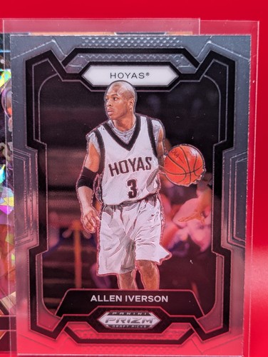 Allen Iversson W/Bonus Base 2024 PANINI PRIZM DRAFT PICKS ORANGE ICE PRIZM  - Bild 3 von 3
