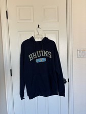 UCLA Bruins Hoodie Mens Large Navy Campus Drive Pullover Used