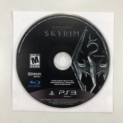 The Elder Scrolls V Skyrim PS3 PlayStation 3 - DISC ONLY