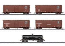 Märklin H0 45667 Lot De Wagons Marchandises Southern Pacific, Ép. III Neuf