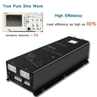 6000W Split Phase Inverter Pure Sine Wave 48V to 120V 240V Motor Home Solar Car — photo 6